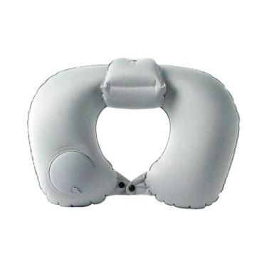 Imagem de Travesseiro De Pescoço Portátil Inflável Com Limpeza Desmontável Para 