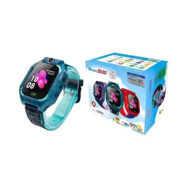 Imagem de Relógio Inteligente Infantil Com Rastreador GPS SOS Câmera HD Chamada 
