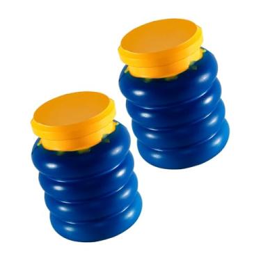 Imagem de SSR-204-40 Molas auxiliares de suspensão traseira, batentes traseiros adequados para Chevy Tahoe Suburban Yukon 1500, compatível com GMC Savana Yukon 1500, par esquerdo e direito