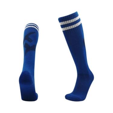 Imagem de Meias De Futebol Longas Para Crianças E Adultos, Alta Qualidade Em Alg