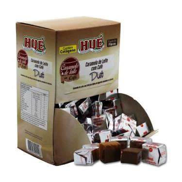 Imagem de Caramelo de leite diet duo com cafe display 700g hué - unitario - Hue