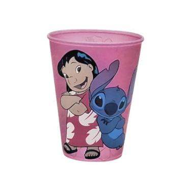 Imagem de Copo Infantil Stitch de Plástico Base de Ovo de Pascoa Original Plasut