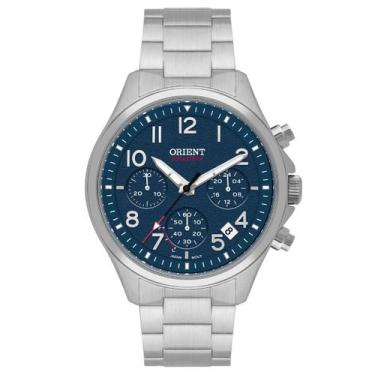 Imagem de Relógio Orient Solartech Elite Land Cronógrafo - MBSSC290 D2SX Azul