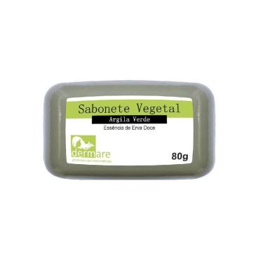 Imagem de Sabonete Argila Verde 80g - Dermare-Unissex