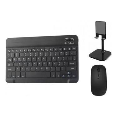 Imagem de Kit de teclado e mouse Bluetooth para tablet e telefone - J-One