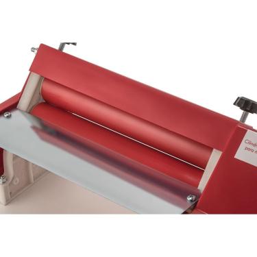 Imagem de Cilindro Laminador 27010 Motor 1-4 CV Monofásico 220V Antiaderente Vermelho Malta