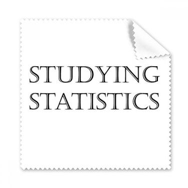 Imagem de Pano de limpeza de óculos com tela de telefone para estudar, estatísticas de frases curtas, 5 peças