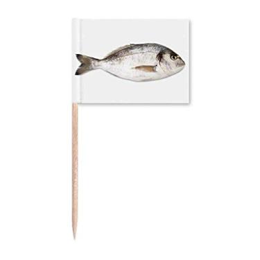 Imagem de Ocean Fish Activity Food Red Toothpick Flags Marker Topper Party Decoration