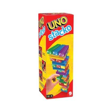 Jogo uno stacko torre empilhar