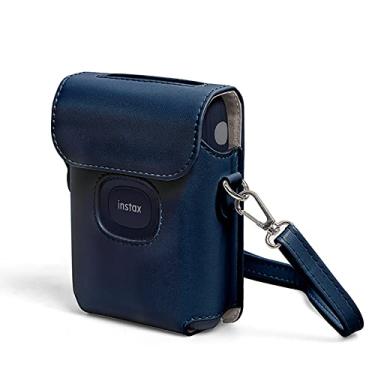 Imagem de HIYQIN Capa para impressora MIni Link 2, capa de couro PU para mini impressora Fujifilm Instax Mini Link 2, capa com alça de ombro ajustável