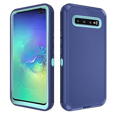 Imagem de Asuwish Capa de celular para Samsung Galaxy S10 Plus, híbrida, resistente, à prova de choque, rígida, protetora, acessórios para celular Glaxay S10+ Galaxies S10plus 10S Edge S 10 10 plus capas