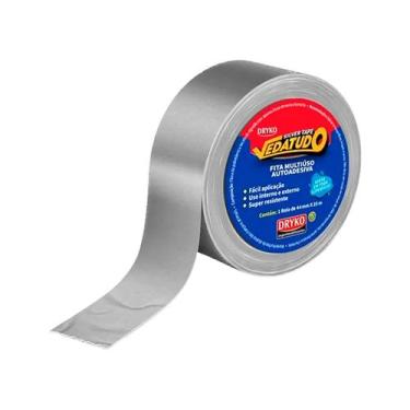 Imagem de Fita Autoadesiva Silver Tape 25m Vedatudo Dryko