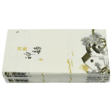 Imagem de Lenço de Papel Para Bolso Pacote com 10 Unidades - Santa clara