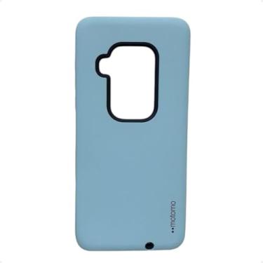 Imagem de Capa Celular Compatível Com Motorola Moto One Zoom XT2010-1 Anti Impacto (Verde Claro Fosco)