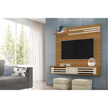 Imagem de Estante Frizz Sublime para TV de até 55 polegadas - naturale / off white - Madetec
