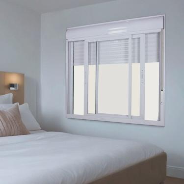 Imagem de Janela de Aluminio Persiana Integrada 200x120cm 2 Folhas