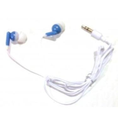 Imagem de Fones de ouvido TFD Supplies atacado volume Pacote com 100 para iPhone, Android, MP3 Player - Azul
