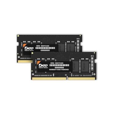 Imagem de DATO 16GB RAM (8GBx2), DDR4 3200MHz PC4-25600 CL22 SODIMM 1.2V 260-Pin Non-ECC SODIMM, módulo de memória para notebook