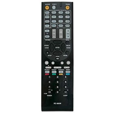 Imagem de Controle remoto de substituição RC-865M aplicável para receptor Onkyo AV TX-NR525 TXNR525