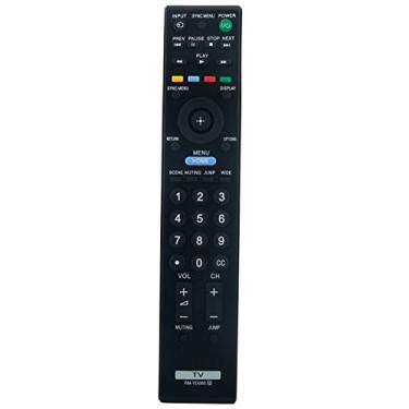 Imagem de Controle remoto de substituição RM-YD080 para Sony TV KDL-22EX350 KDL-32EX340 KDL-42EX441 KDL-42EX440 KDL-40BX451 KDL-40BX450 KDL-46BX451 KDL-46BX450 KDL22EX350 KDL32EX340 KDL42EX441 KDL42EX440