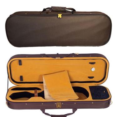Imagem de Estojo Case Violino Di Pietro All Brown Luxe 4/4
