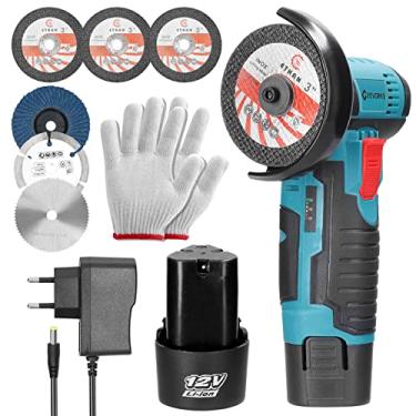 Imagem de Ferramenta de retificação elétrica multifuncional de 12 V e 19500 rpm, cortador portátil para corte, polimento, cerâmica, azulejo, madeira, pedra, aço