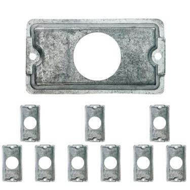 Imagem de 40 Placa Condulete 3/4 Alumínio Sieg Para Tomada Redonda