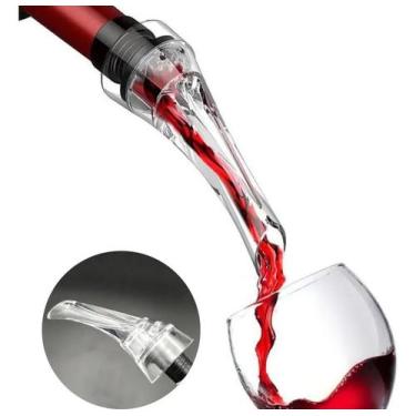 Imagem de Decantador De Vinho Instantâneo Bico Dosador Aerador Garrafa - Clink