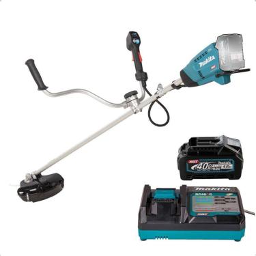 Imagem de Roçadeira De Grama A Bateria 40v Guidão Makita Ur016gm101 220V