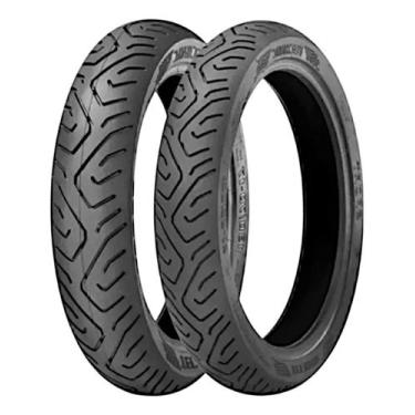 Imagem de Par Pneu 2.75-18 + 90/90-18 S/c Dafra Speed e Riva 150 - Suzuki Yes Ka