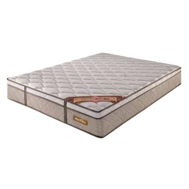 Imagem de Colchao King Size Molas Ensacadas Espuma D33/D40 Suporte Firme e Macio Alto 34cm Certificado INMETRO