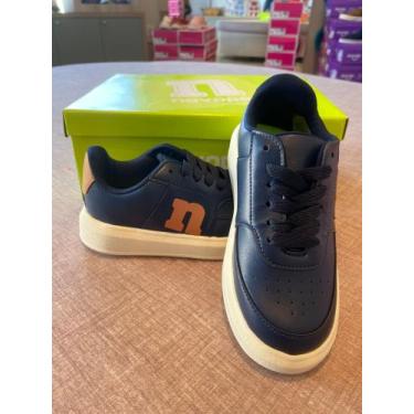 Imagem de Tênis Masculino Marinho/Âmbar/Off - Novopé