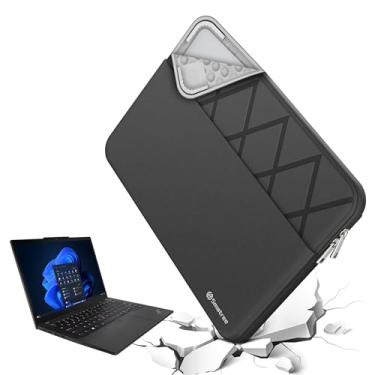Imagem de Smatree Capa de laptop para laptop Lenovo LOQ 15IAX9/15ARP9 de 15,6 polegadas, para LOQ 15IAX9I/15IRX9/15AHP9 de 15,6 polegadas, capa com bolso para acessórios, zíper YKK, design à prova de choque