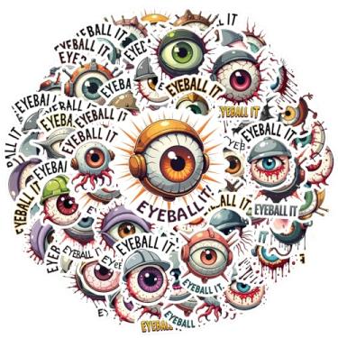 Imagem de 50 peças de adesivos adesivos de grafite assustador de horror Halloween quadrinhos assustadores brinquedo exclusivo papelaria adesivos para telefone faça você mesmo, laptop, scrapbook, bicicleta, faça