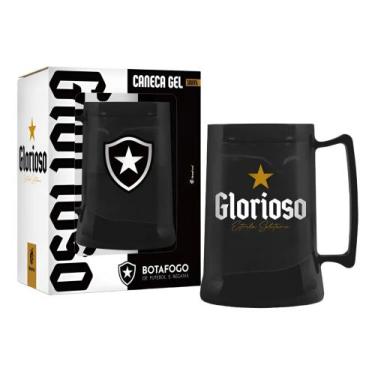 Imagem de Caneca gel 300ml - botafogo - Brasfoot
