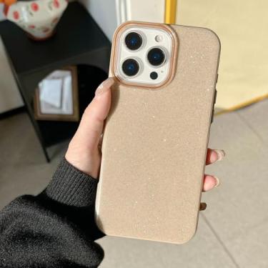 Imagem de HTVJFX Capa de celular luxuosa com glitter brilhante e geleia para iPhone 14 Pro (para iPhone 14 Pro/03)