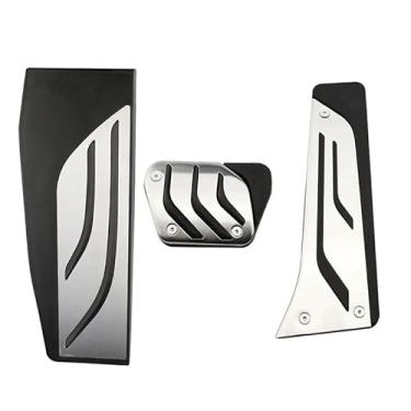 Imagem de EFDNK-HB Capas de pedal de freio de acelerador de carro universais antiderrapantes pedais para acessórios automotivos protetores de pedal de pé de veículo (com descanso)