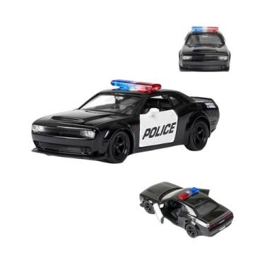 Imagem de Modelo De Carro Dodge Charger 136 Em Metal Diecast Com 2 Portas Aberta