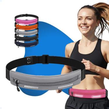 Imagem de Pochete Corrida Impermeável Fitness Academia Porta Celular - Hxt, Cinz