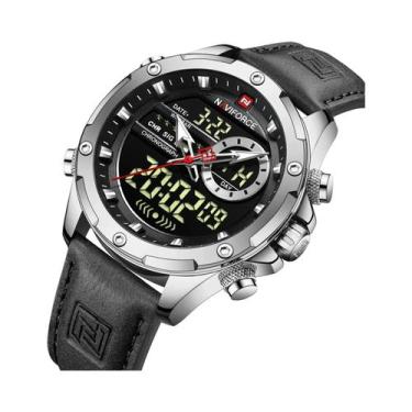Imagem de Relógio De Pulso Masculino De Luxo Esportivo Cronógrafo Quartz NAVIFOR