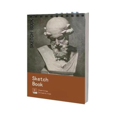 Imagem de Caderno De Desenho Espiral A3 A4 A5 Com Papel Sem Ácido Para Estudante