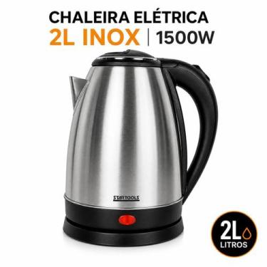 Imagem de Chaleira Jarra Elétrica 2 Litros 220V - Inox - STARTOOLS, Inox, 220V