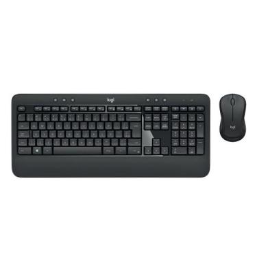 Imagem de Kit Teclado e Mouse Logitech MK540 Sem Fio - Preto - 920-008674-C