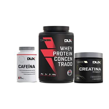 Imagem de Whey Proteim Conc.Cookies + Creatina + Cafeina Dux nutrition