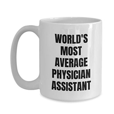Imagem de Caneca de Assistente Médico - Xícara de Café - Assistente Médico Mais Média do Mundo - Presentes de Assistente Médico