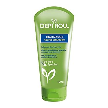 Imagem de Gel Pós Depilatório Finalizador 120 g, Depiroll, Verde