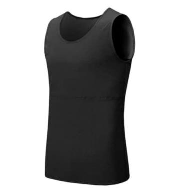 Imagem de Top Colete Compressor Reduz Volume Do Peito Binder Trans – Slim Fitness G Preto