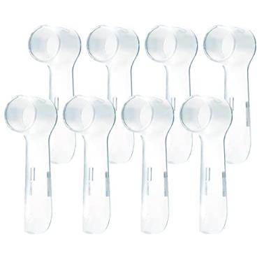 Imagem de Escova de substituição compatível para tampas de proteção de cabeça Oral B – Mantenha suas cabeças de escova de dentes elétrica livre de poeira e germes – Ótimo para viagens e uso diário