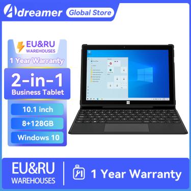 Imagem de Adreamer-Windows 10 Notebook Office  Tablet PC de 10 1 "  Intel N4020C  2 em 1  8 GB RAM  SSD de 128
