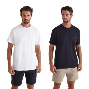 Imagem de Kit 2 Camisetas Básicas Reserva-Masculino